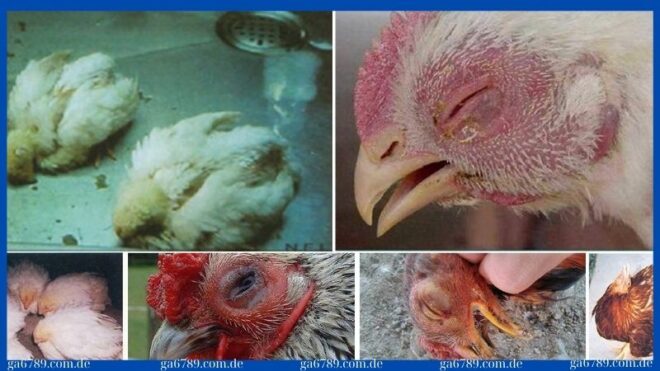 bieu hien benh newcastle o ga1