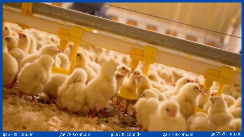 Không nên sử dụng máng ăn cao khiến gà con khó với tới